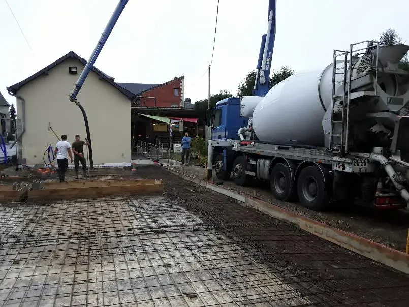 Travaux pour marché public